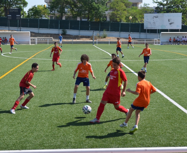 Campus de futbol con ingles